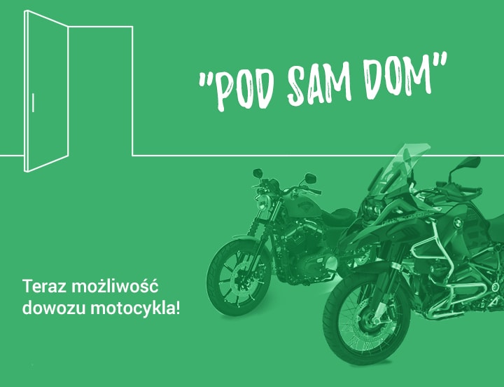 Dostawa motocykla pod dom