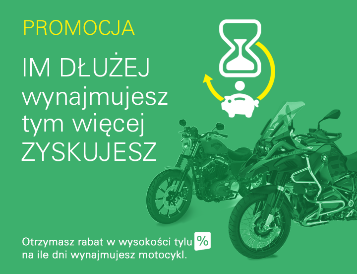 Wypożyczalnia motocykli